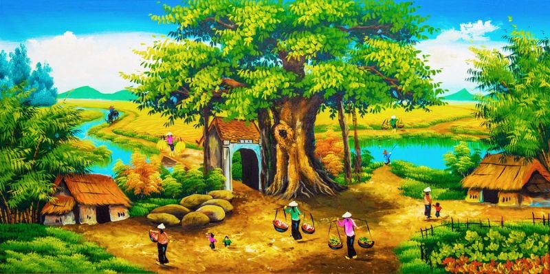 Làng Mural Chử Xá: Không Gian Nghệ Thuật Đồng Quê Độc Đáo