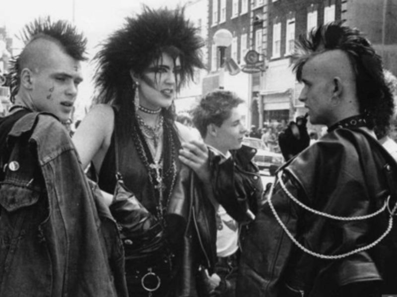 Những hình ảnh biểu tượng trong văn hóa punk 